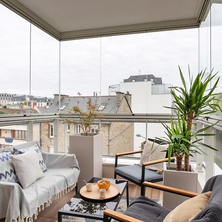 L'Air - Elegant 2 Chambres Avec Loggia Dans Residence De Haut Standing Ρεν Εξωτερικό φωτογραφία