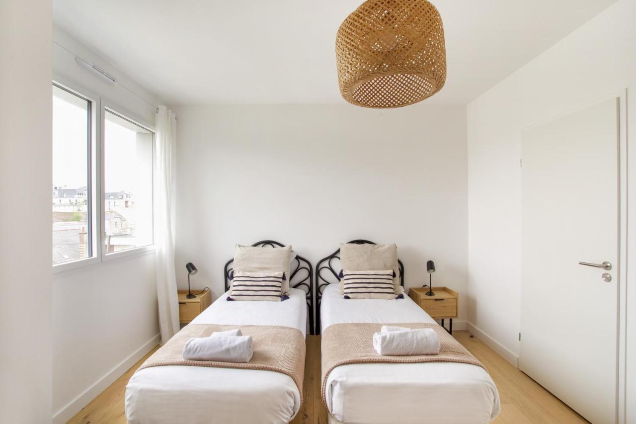 L'Air - Elegant 2 Chambres Avec Loggia Dans Residence De Haut Standing Ρεν Εξωτερικό φωτογραφία