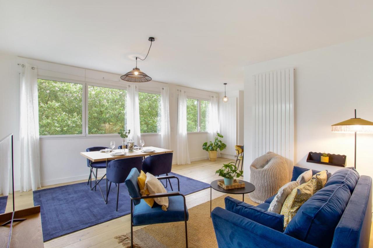L'Air - Elegant 2 Chambres Avec Loggia Dans Residence De Haut Standing Ρεν Εξωτερικό φωτογραφία